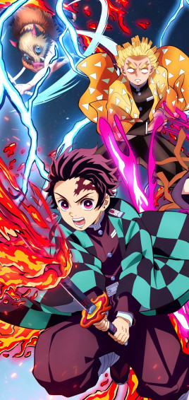 Wallpaper Id Anime Demon Slayer Kimetsu No Yaiba Phone