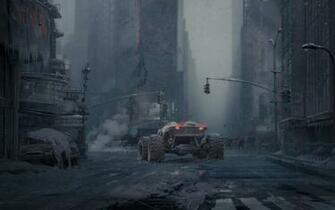 Destroyed City Desktop Background HD Deskbg