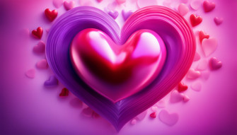 3d Heart Wallpaper