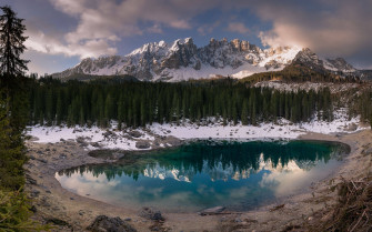 Forest Lake Wallpaper