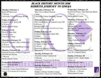 Cute Wiu Celebrates Black History Month January