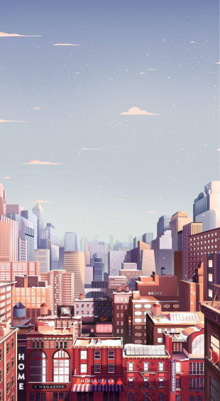 Aesthetic City Wallpaper