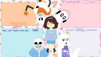 Undertale Themed Wallpaper By Chocolateangeliza