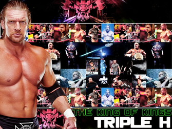 Triple H The King Of Kings Wallpaper
