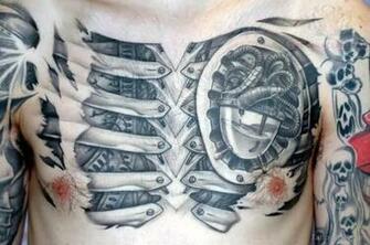 Top Best Biomechanical Tattoos For Men Improb