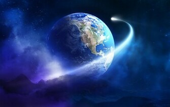 Earth Orbit Wallpaper HD