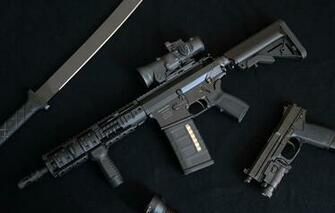 Wallpaper Gun Weapons Automatic Rifle Dmr Oa Image For