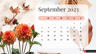 September Calendar Desktop Wallpaper Entheosweb In