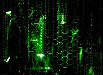Abstract Matrix Wallpaper