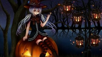 Back Gallery For Anime Halloween Wallpaper