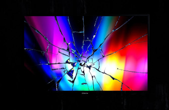 Broken Tv Screen Wallpaper