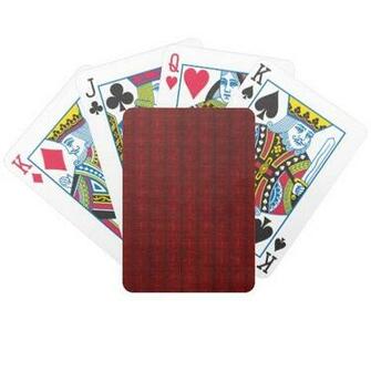 Dark Red Wallpaper Bicycle Card Decks