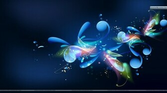 Cool Abstract Blue Looking Background Wallpaper HD