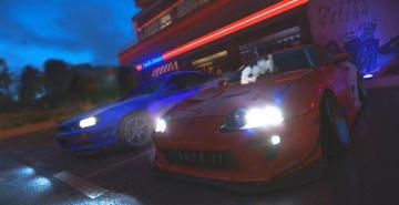 Nissan R34 Skyline And Toyota Supra Wallpaper By Palitosdesign On