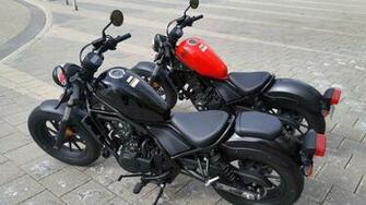 Honda Rebel And Test Drive