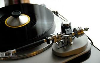Turntable Record Player HD Wallpaper Desktop