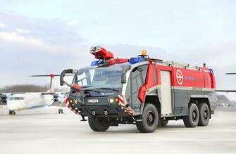 Fire Truck Vehicle Engine Rosenbauer Wallpaper