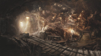 Goldmine By Alexlinde Wallpaper