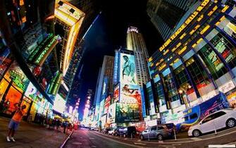 Usa New York City Times Square Cityscapes