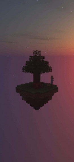 Minecraft Sunset Wallpaper