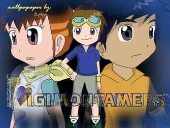 Digimon Tamers Wallpaper By Patamon Chan