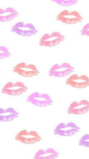 Click To Lots Of Lips iPhone Wallpaper