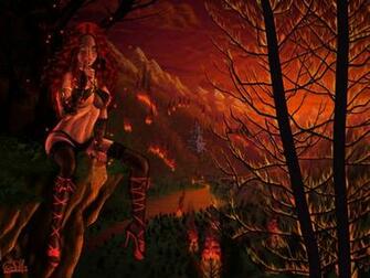 Fire Mage Wallpaper 3d For Desktop Pictures