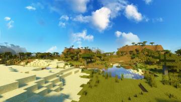 Blue Heaven Minecraft 4k Wallpaper By Michio Fl Chan
