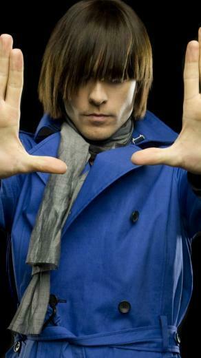 Wallpaper Jared Leto Style Hands Gray Scarf Blue Coat