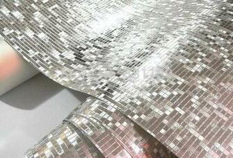 Ceiling Lamp Pool Background Pvc Wallpaper Glitter Bathroom Waterproof