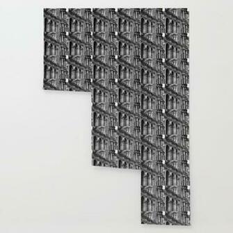 Louvre Facade Bw Wallpaper By Lydiadavid Society6