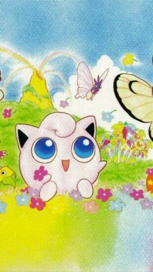 Cartoons Pokemon Butter Jigglypuff Cute Cartoon 08j