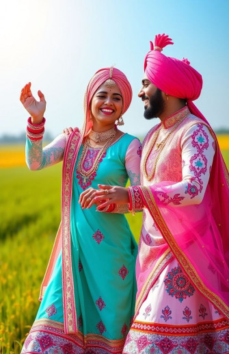 Punjabi Couples Wallpaper