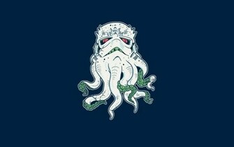 Star Wars Cthulhu Stormtrooper Space Stars HD Desktop Wallpaper