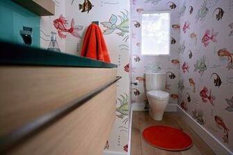 Nina Campbell Perroquet Wallpaper Aquarium