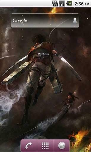 Bigger Attack On Titan Live Wallpaper For Android Screenshot