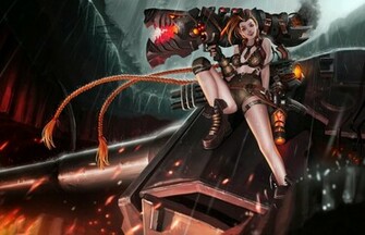 Jinx Desktop Background Lol Champion Wallpaper