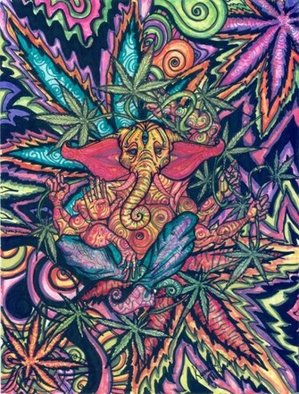 Tarot Potions And Psychedelic Magick Spells Ganesh Is High