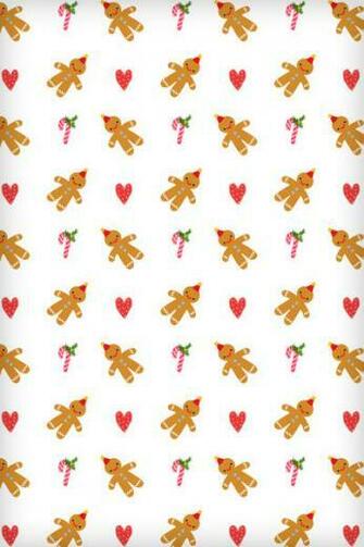 Photo Christmas Gingerbread Man In The Album Animal Wallpaper By
