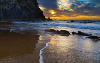 Tropical Sunset Wallpaper Desktop