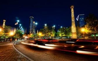 Atlanta At Night Mac Wallpaper
