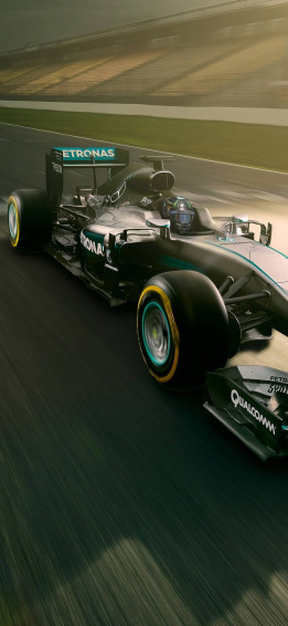 F1 Mercedes Amg Practice iPhone Wallpaper
