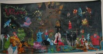 Disney Villains Towel By Brinatello
