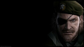 Big Boss Black Wallpaper