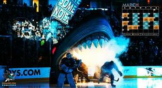 San Jose Sharks Official Wallpaper Fan Territory