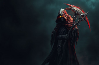 Badass Grim Reaper Wallpaper