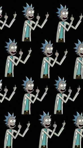 Wallpaper Rick And Morty 4k Retro
