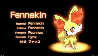 Pokemon X Y Starters Fennekin HD Wallpaper Of Cartoon