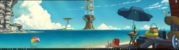 I Made A Very Simple Dual Monitor Super Mario Odyssey Wallpaper