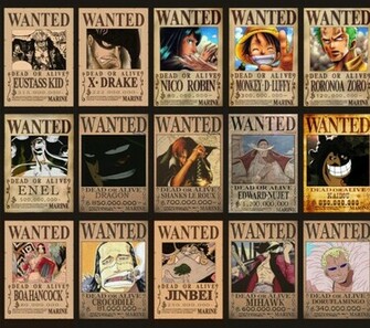 Wallpaper One Piece Wanteds